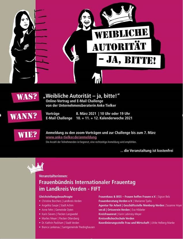 „Weibliche Autorität – ja bitte!“