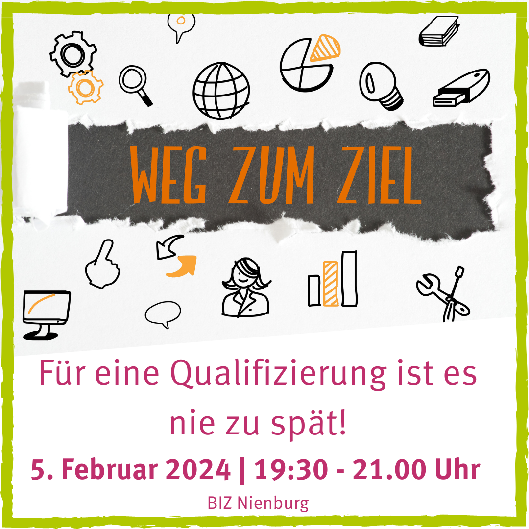 Informationsveranstaltung zur Umschulung