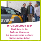 Das E-Auto für die Infomobiltour ist da