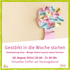 Gestärkt in die Woche am 18.8.2024