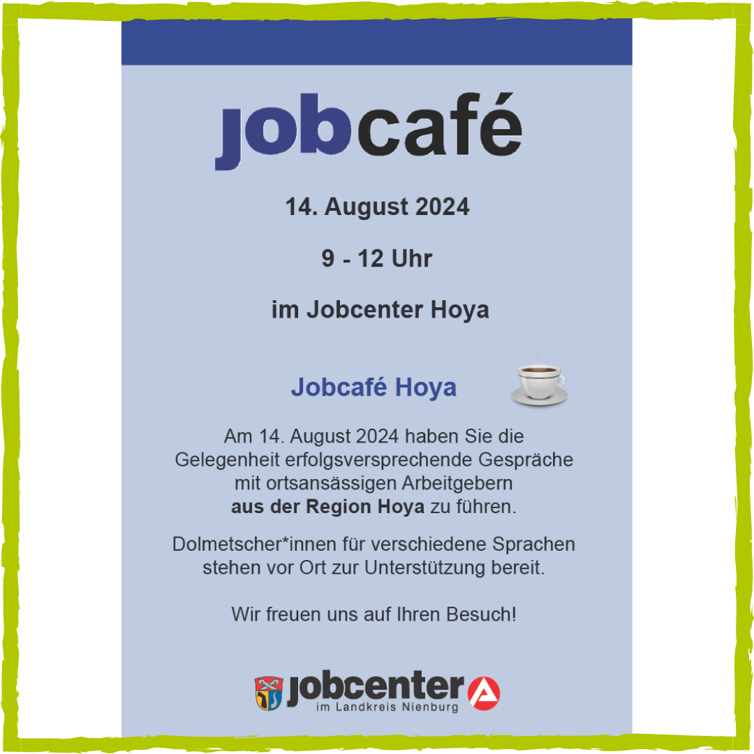 Jobcafé in Hoya