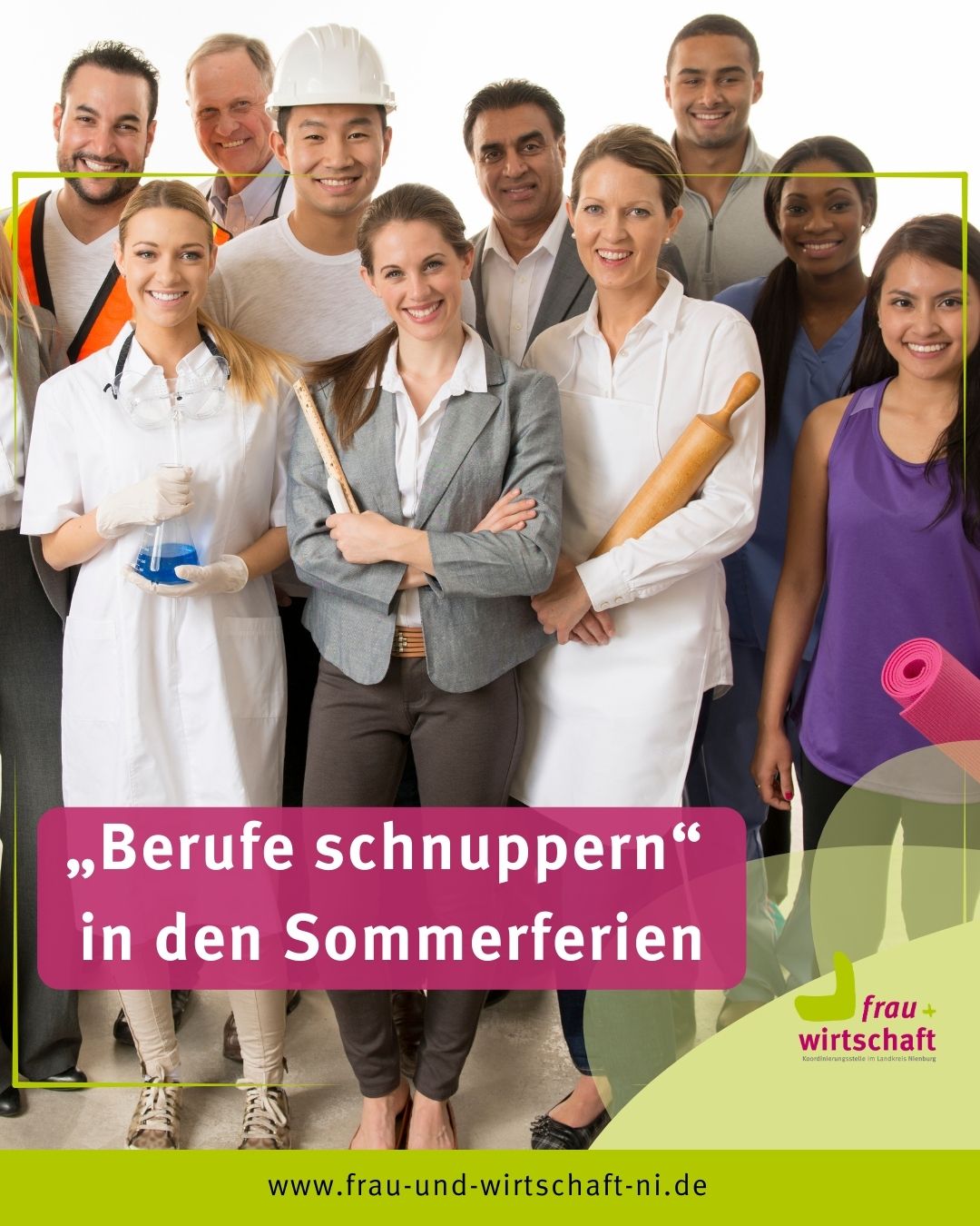 „Berufe schnuppern“ in den Sommerferien