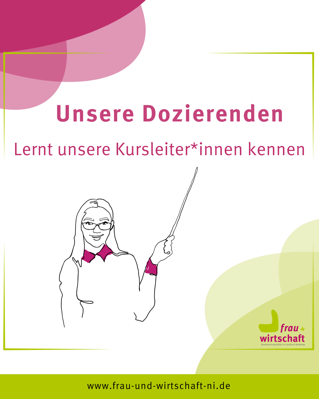 Neue Serie: Unsere Dozierenden im Scheinwerferlicht!