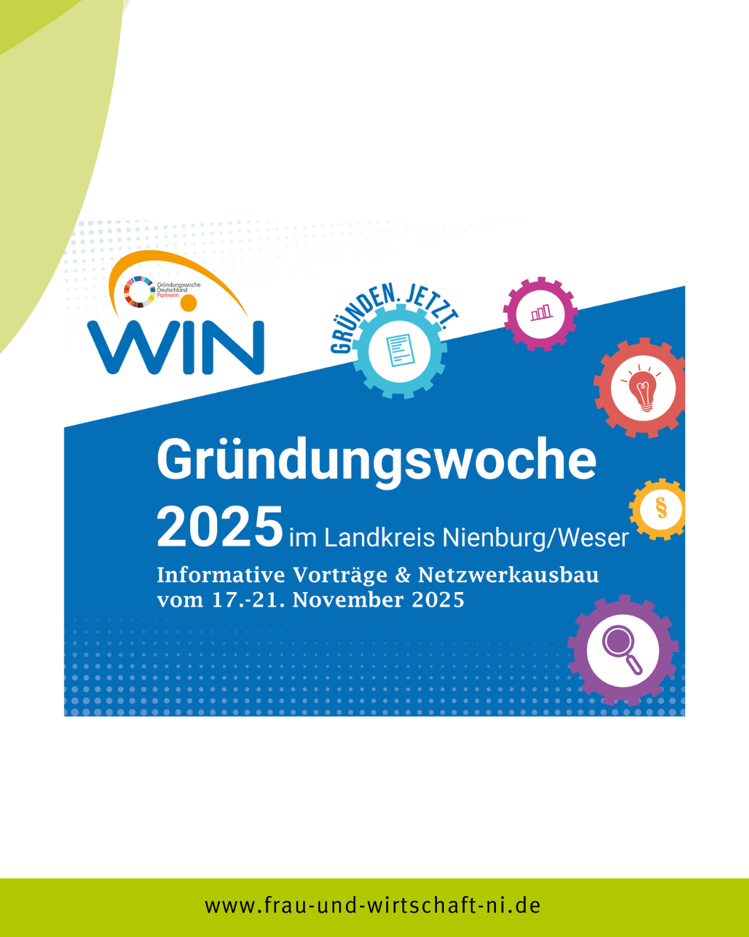Gründungswoche 2025 – Ihr Weg in die Selbstständigkeit!