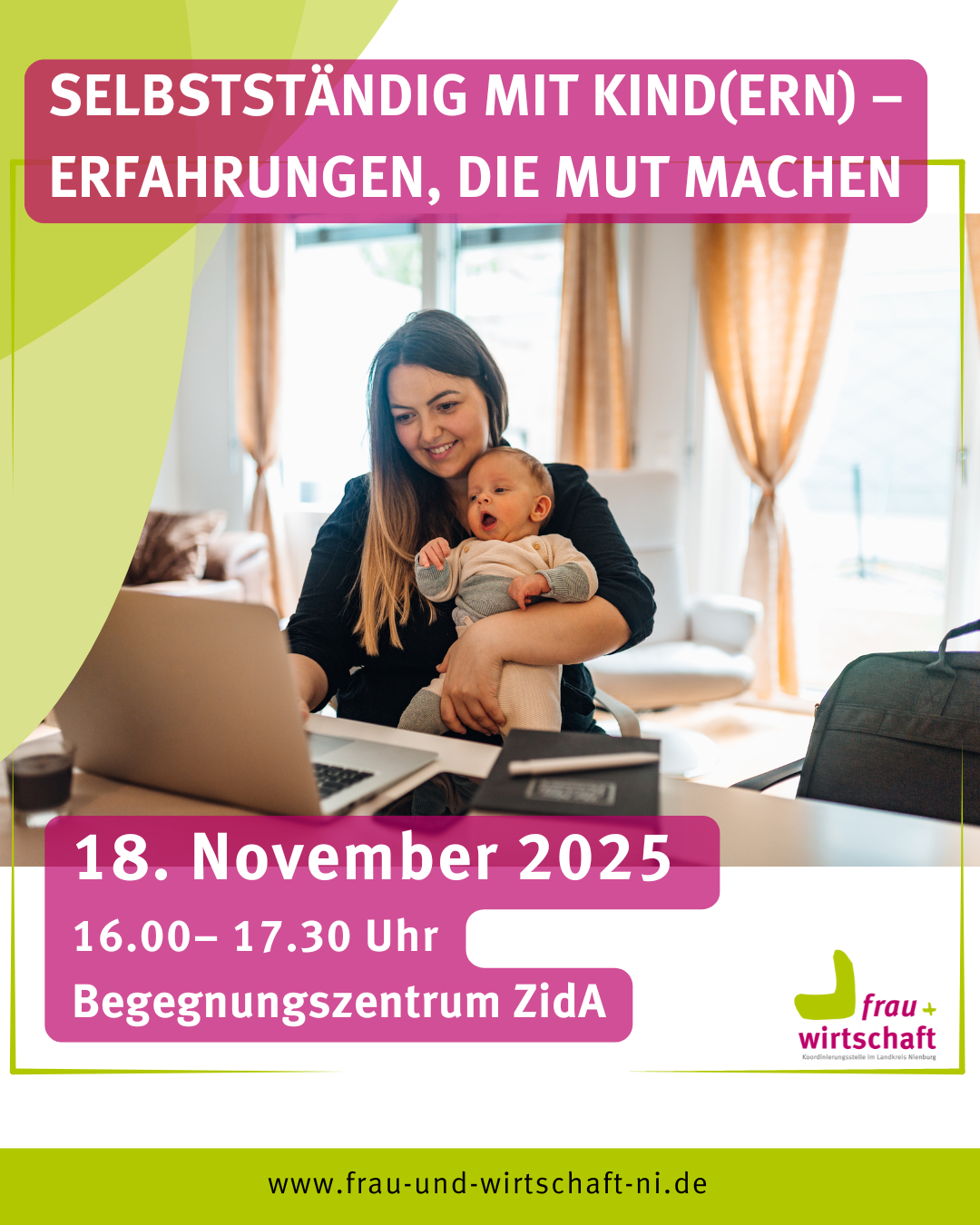 Selbstständig mit Kind(ern) – Erfahrungen, die Mut machen