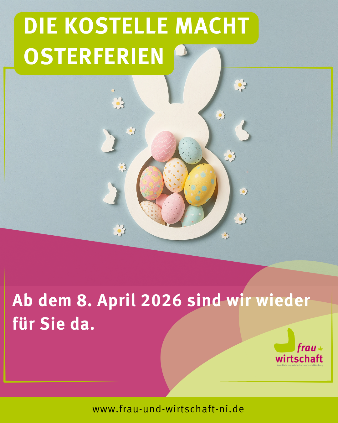 Die KoStelle verabschiedet sich in eine kurze Pause