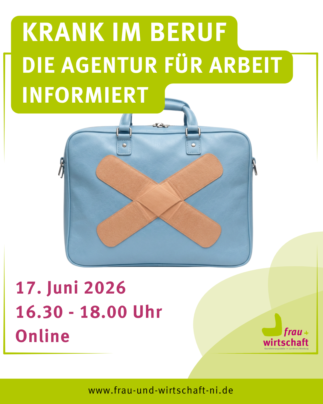 Krank im Beruf – Die Agentur für Arbeit informiert
