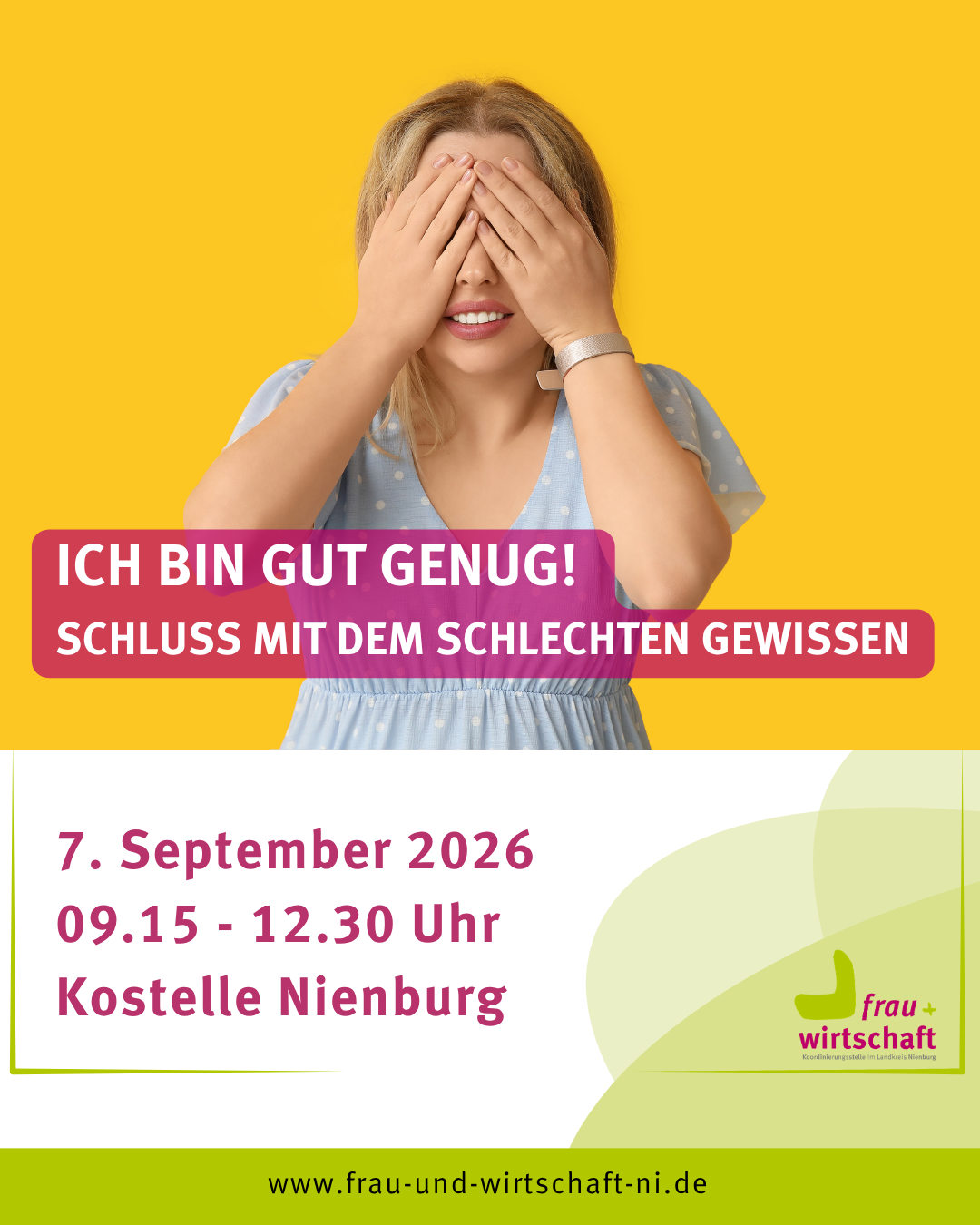 Ich bin gut genug! Schluss mit dem schlechten Gewissen